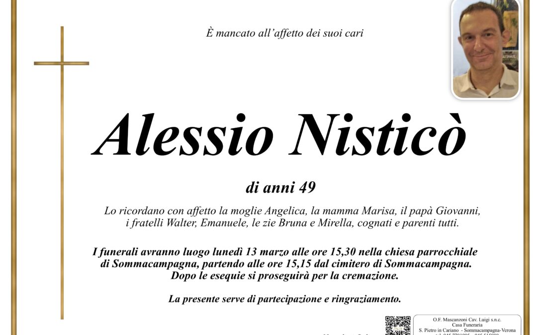 NISTICÒ ALESSIO