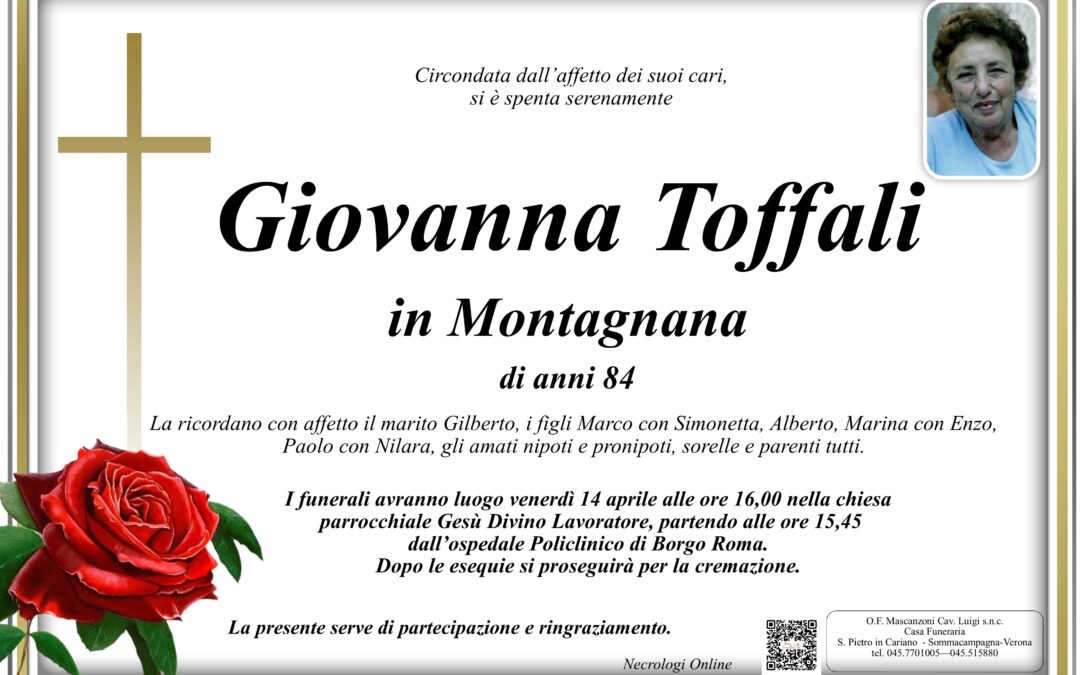 TOFFALI GIOVANNA IN MONTAGNANA