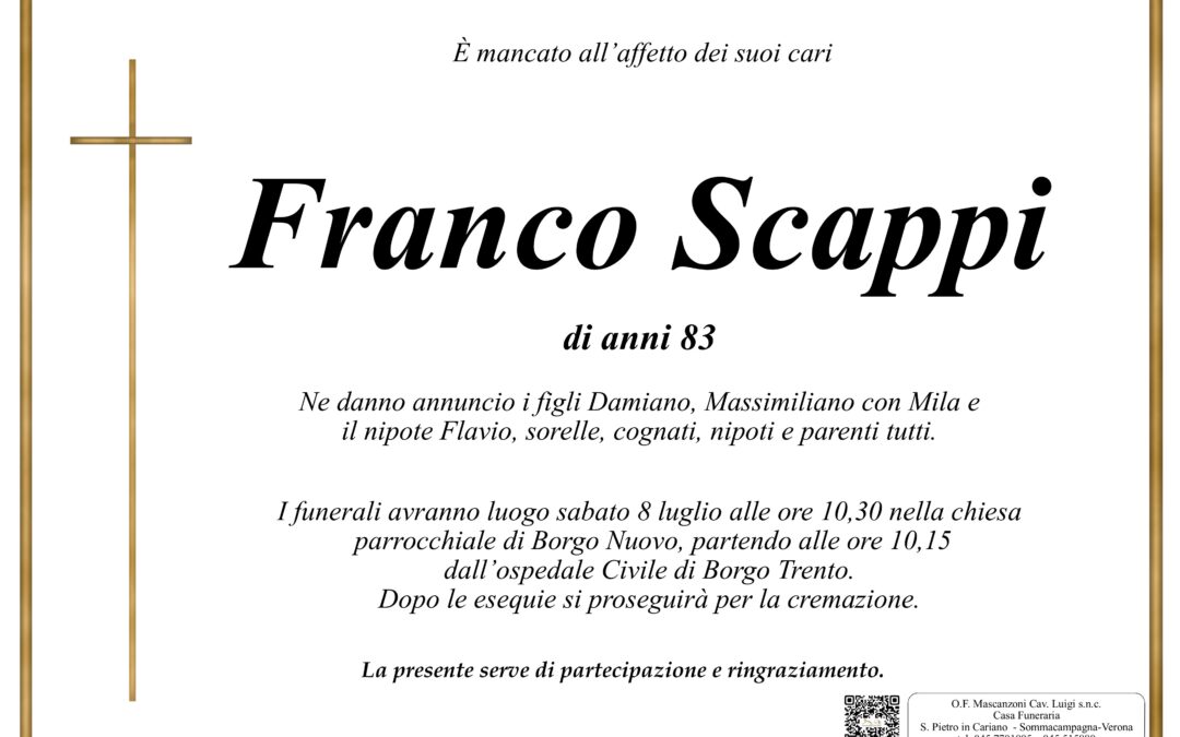 SCAPPI FRANCO