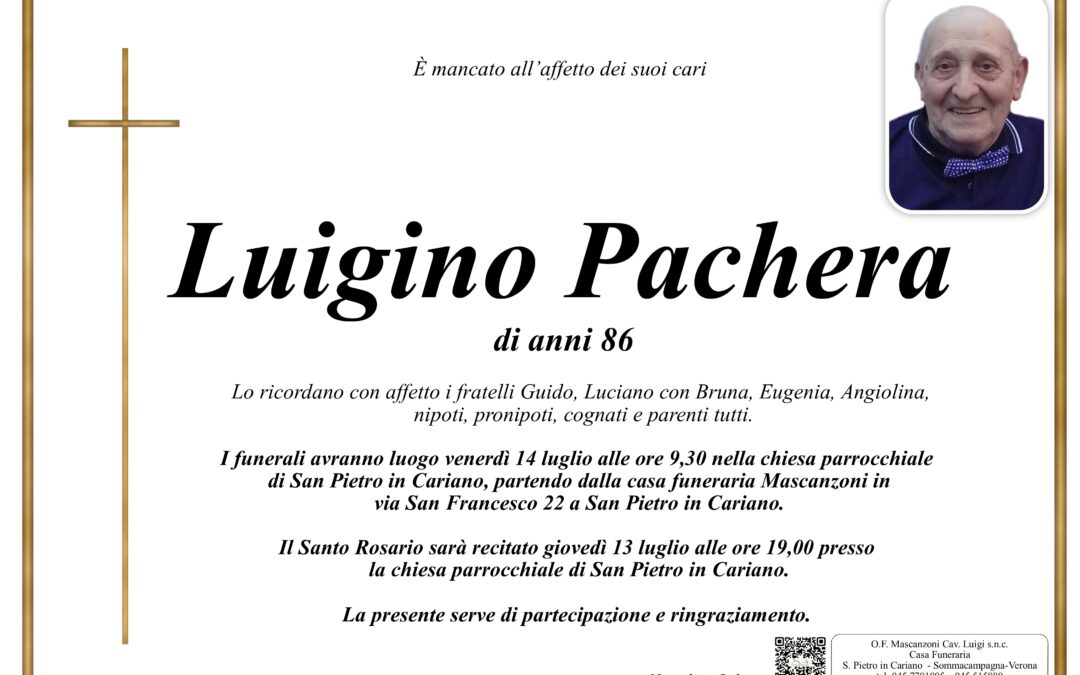 PACHERA LUIGINO