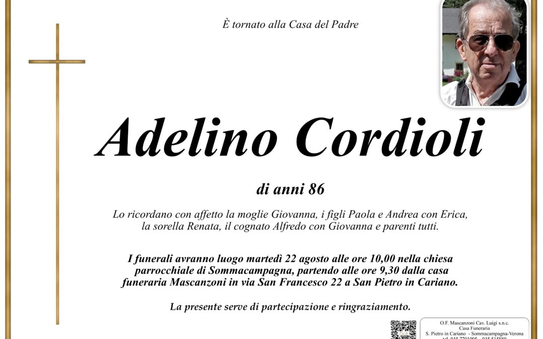 CORDIOLI ADELINO