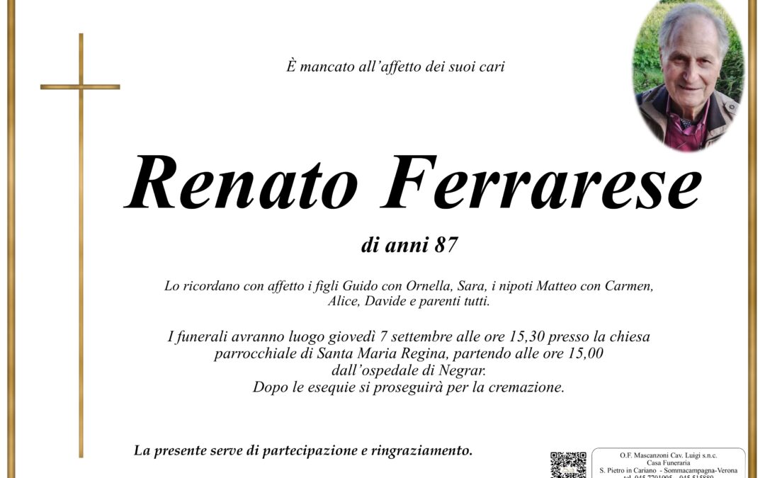 FERRARESE RENATO