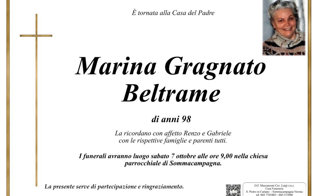 GRAGNATO BELTRAME MARINA