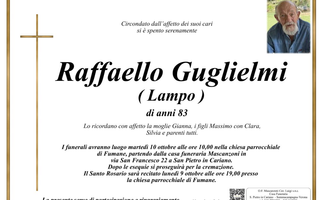 GUGLIELMI RAFFAELLO