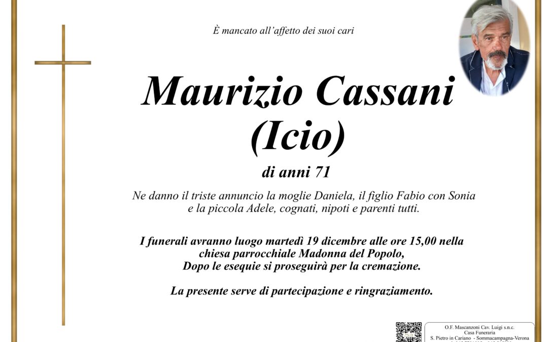 CASSANI MAURIZIO