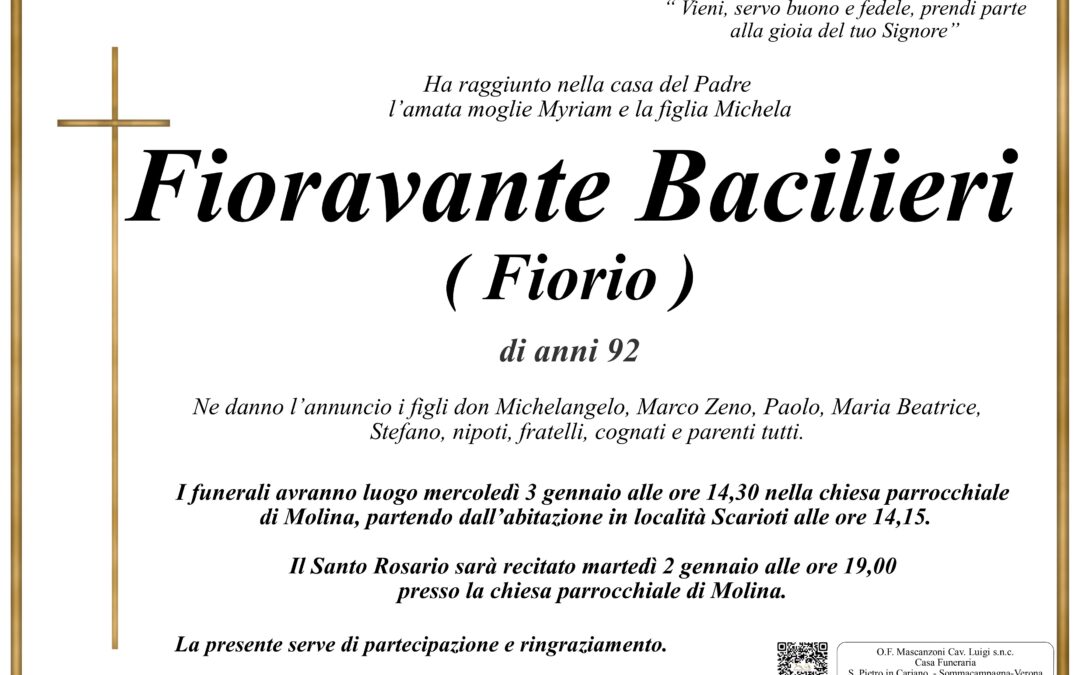 BACILIERI FIORAVANTE