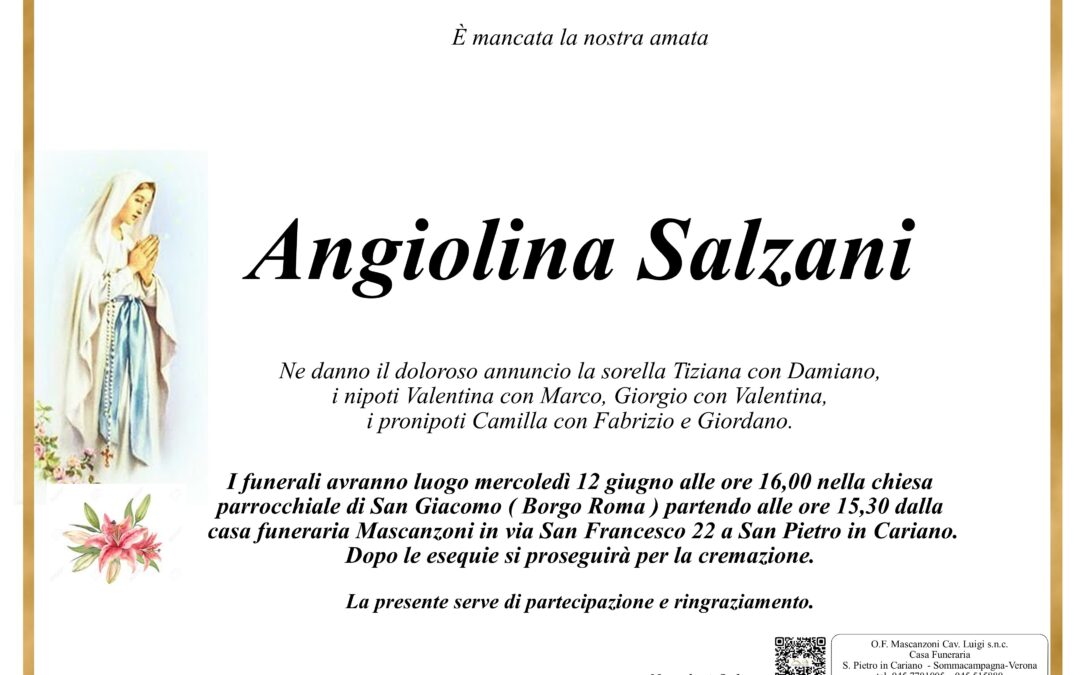 SALZANI ANGIOLINA