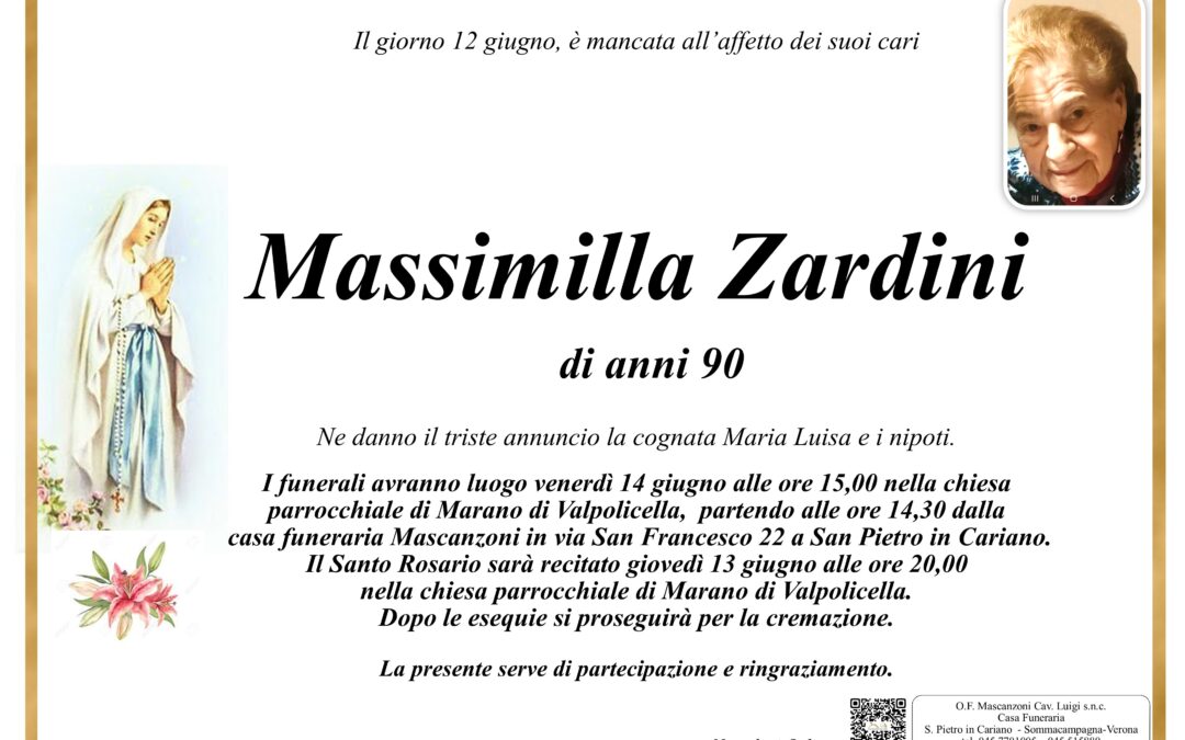 ZARDINI MASSIMILLA