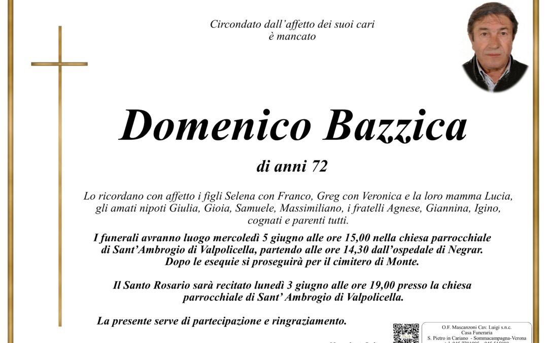 BAZZICA DOMENICO