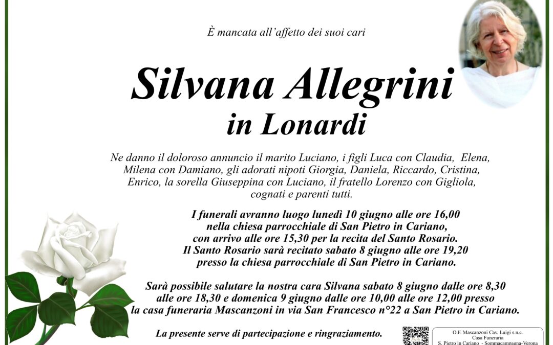 ALLEGRINI SILVANA IN LONARDI