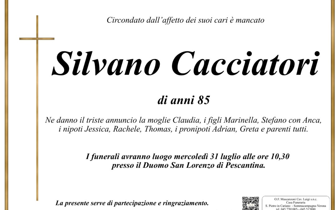 CACCIATORI SILVANO