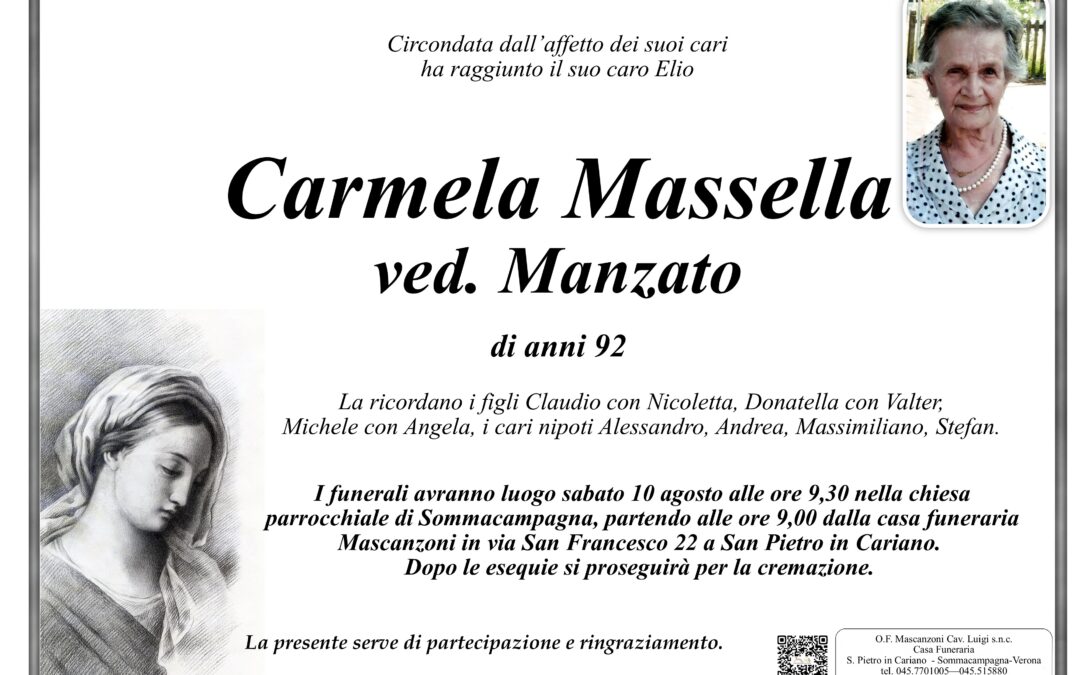 MASSELLA CARMELA VED. MANZATO