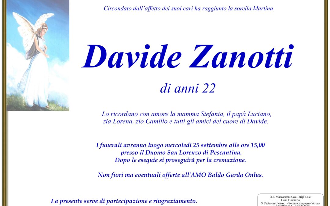 ZANOTTI DAVIDE