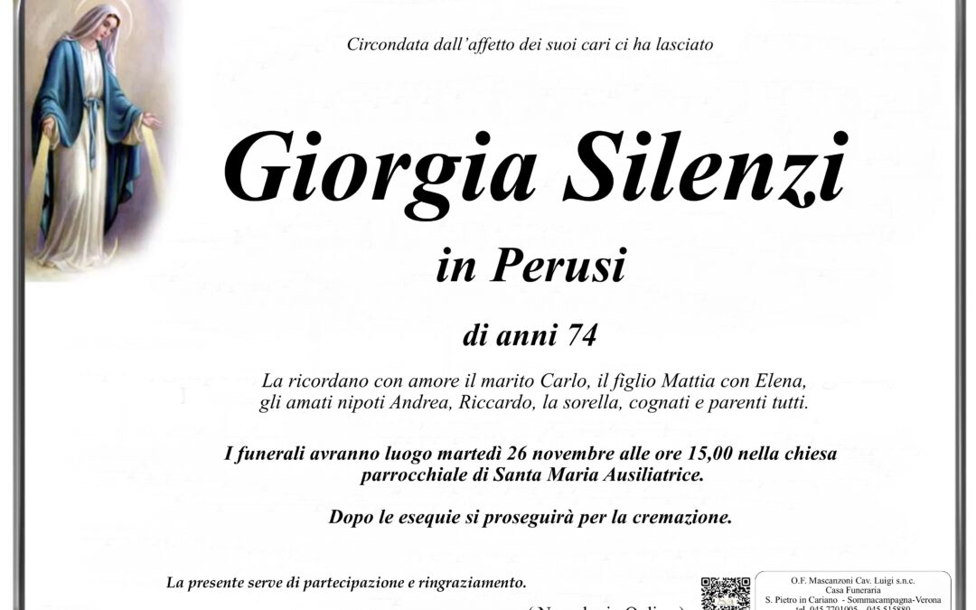 SILENZI GIORGIA IN PERUSI