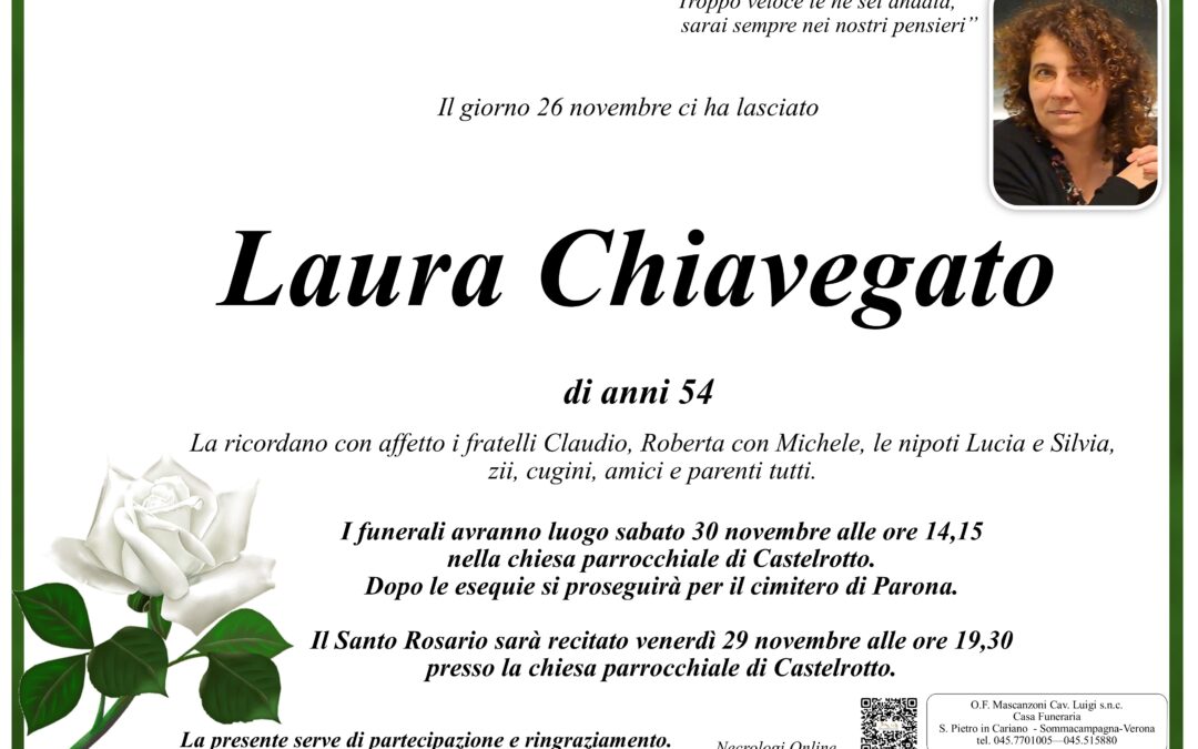 CHIAVEGATO LAURA