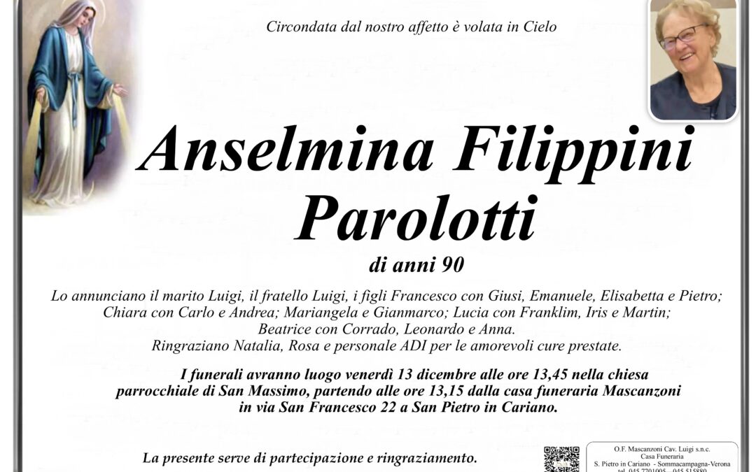 FILIPPINI PAROLOTTI ANSELMINA