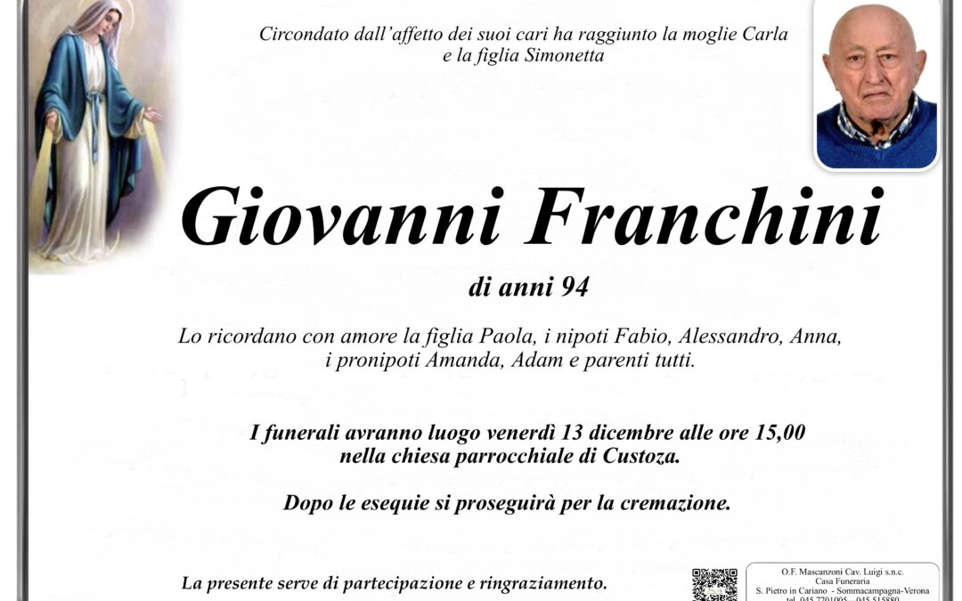 FRANCHINI GIOVANNI