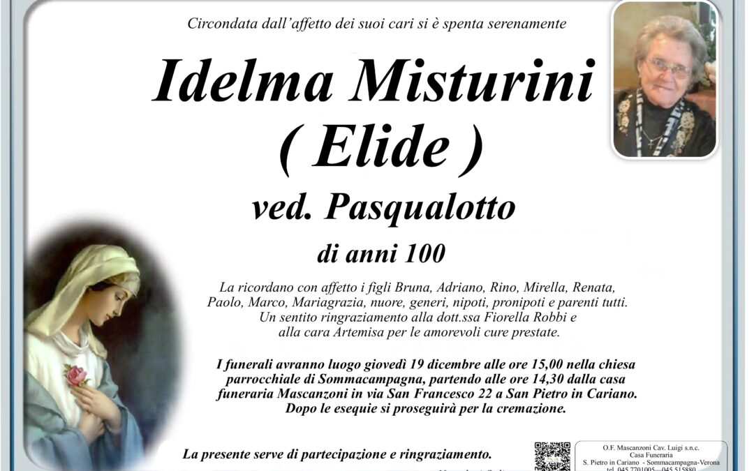 MISTURINI IDELMA VED. PASQUALOTTO