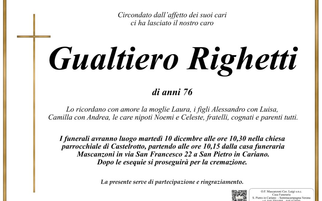 RIGHETTI GUALTIERO