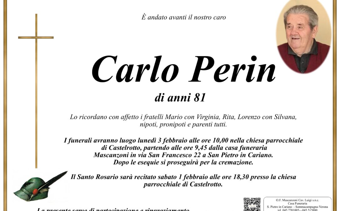 PERIN CARLO