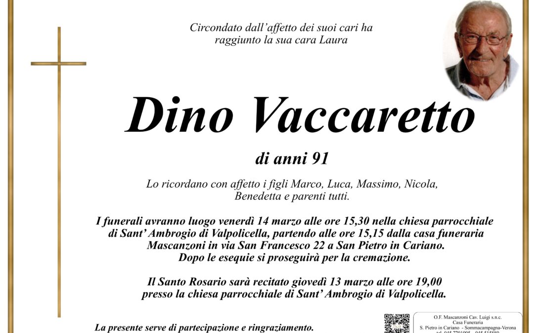 VACCARETTO DINO