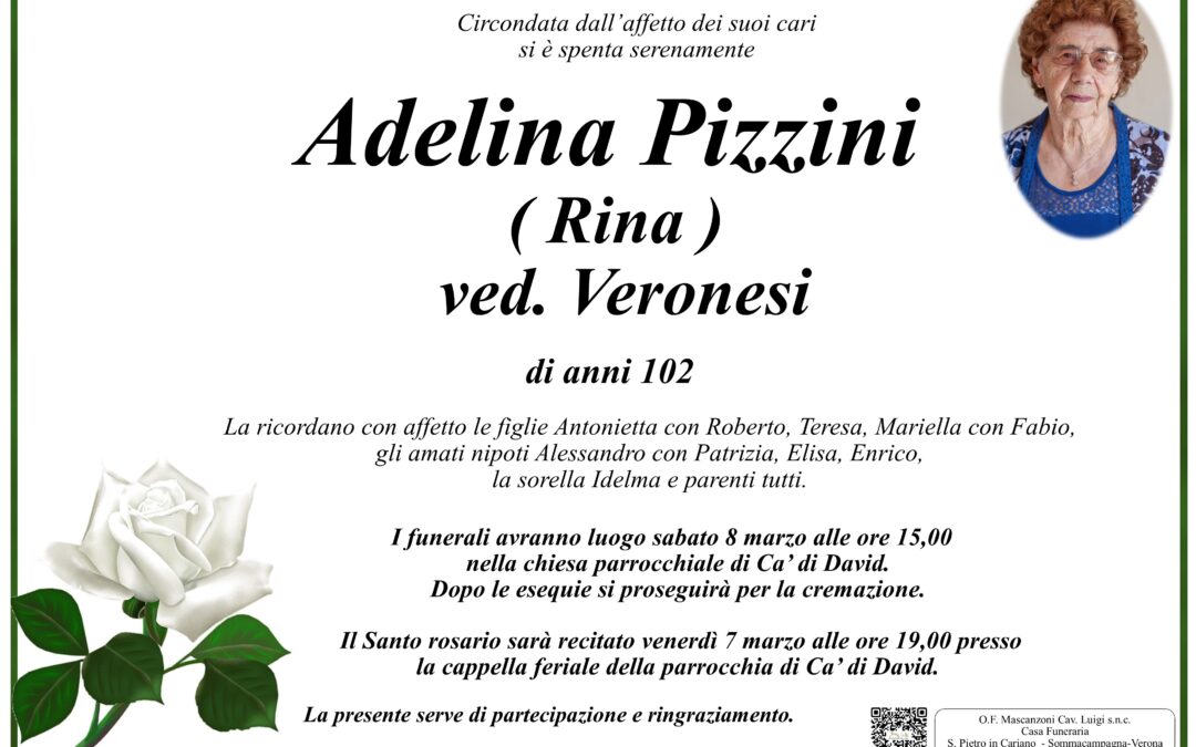 PIZZINI ADELINA VED. VERONESI