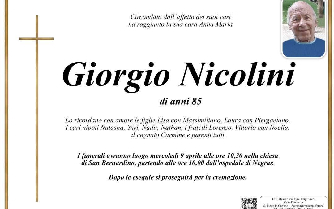 NICOLINI GIORGIO