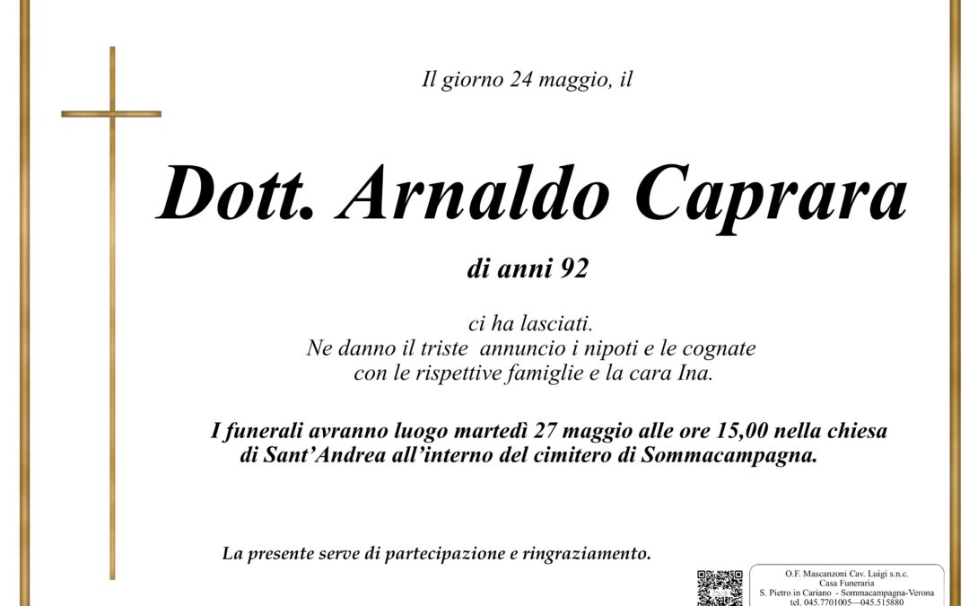 CAPRARA ARNALDO