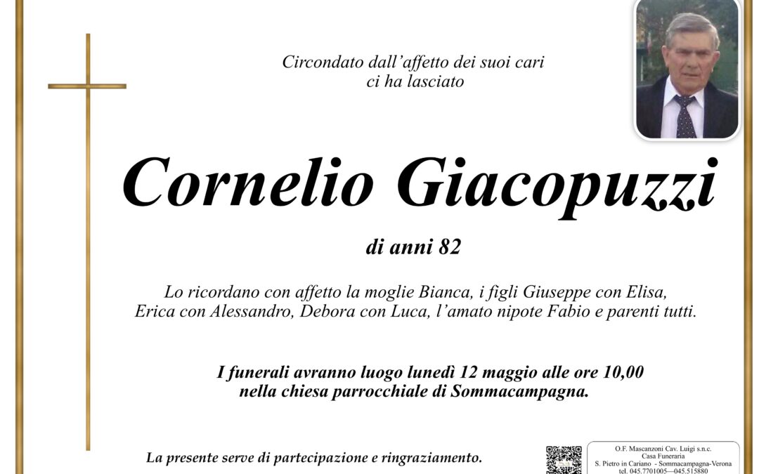 GIACOPUZZI CORNELIO