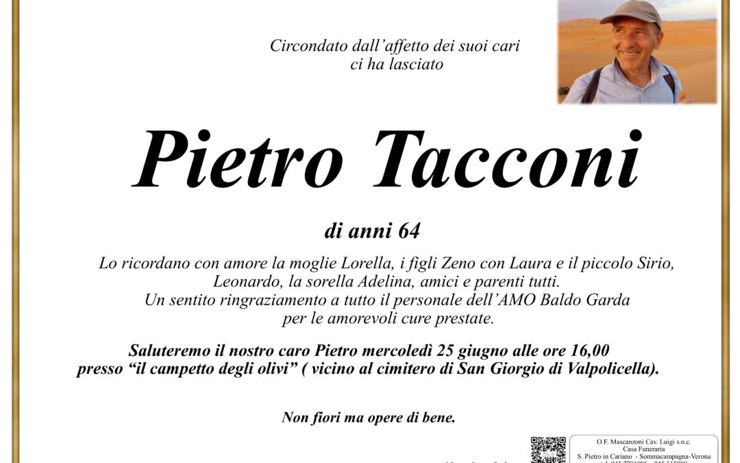TACCONI PIETRO