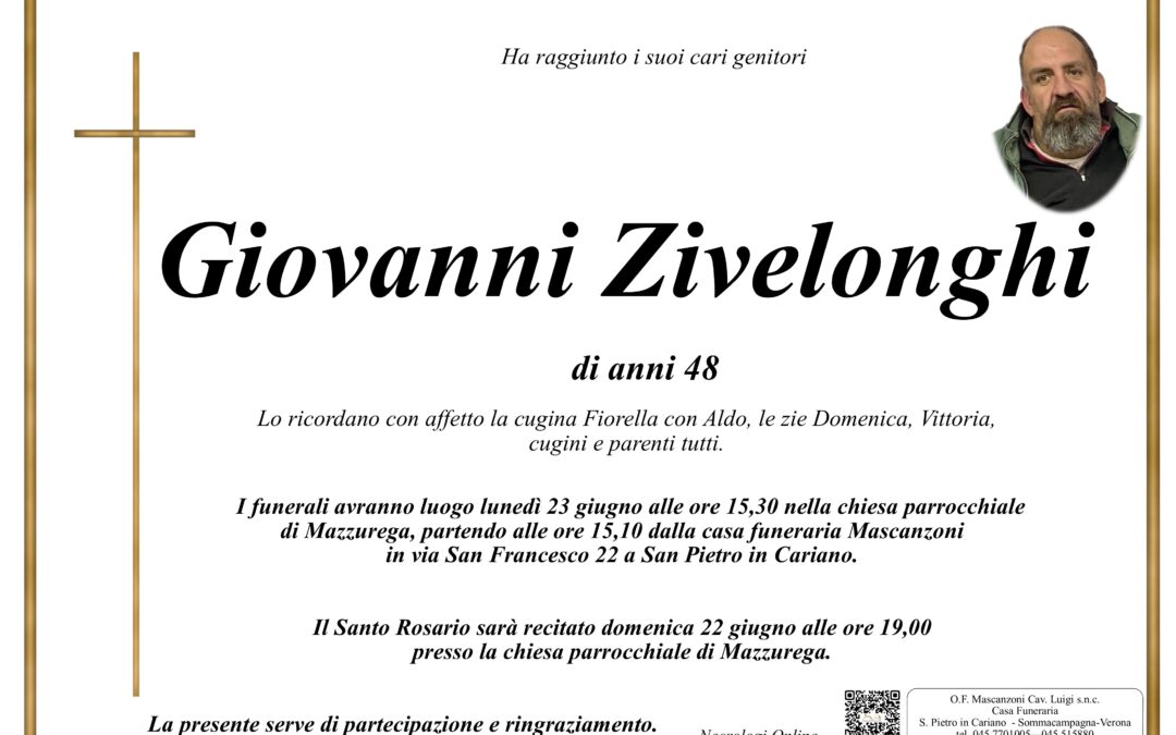 ZIVELONGHI GIOVANNI
