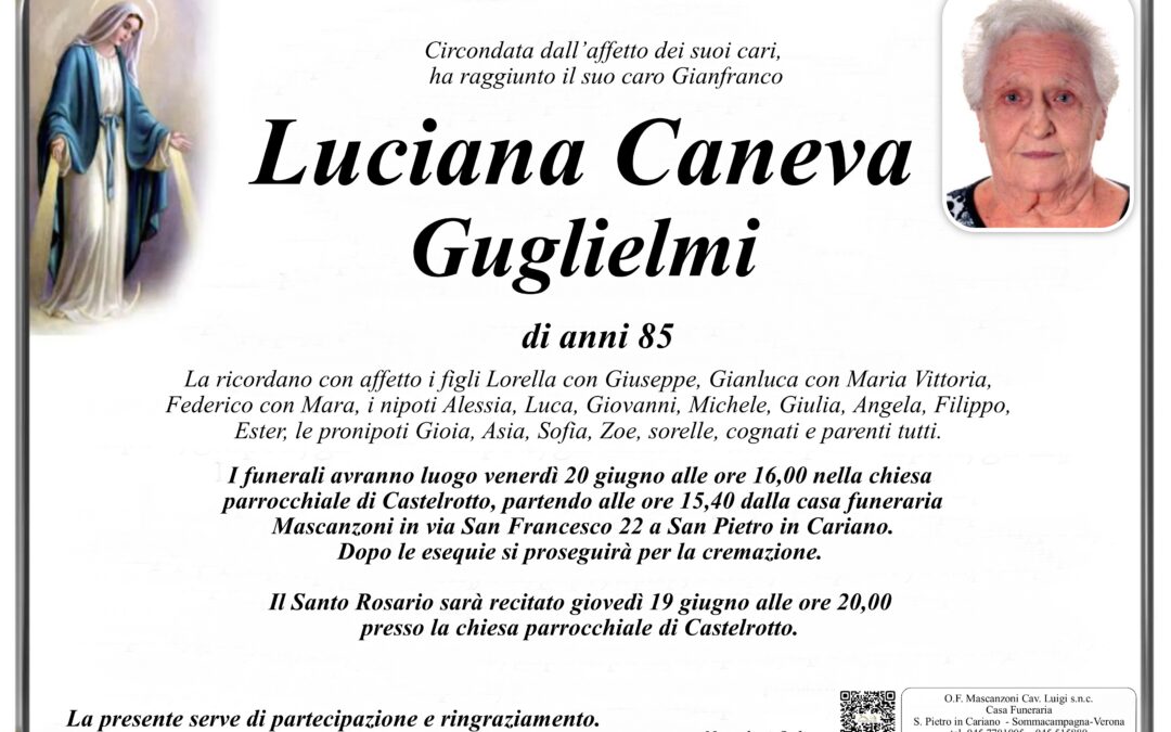 CANEVA GUGLIELMI LUCIANA