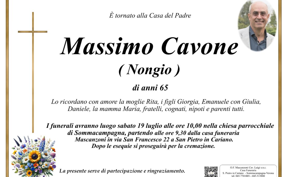 CAVONE MASSIMO