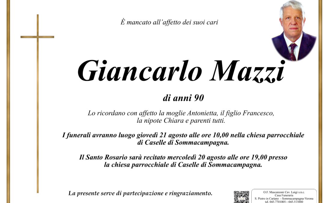 MAZZI GIANCARLO