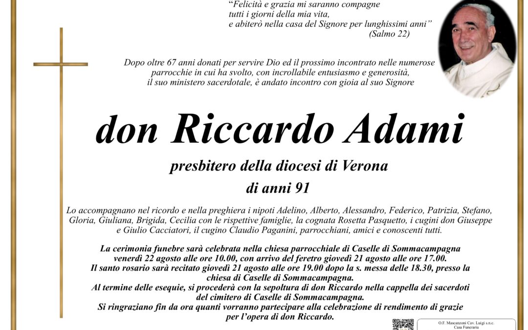 DON RICCARDO ADAMI