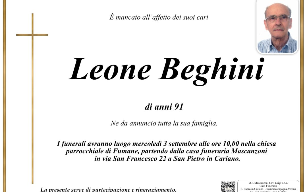 BEGHINI LEONE