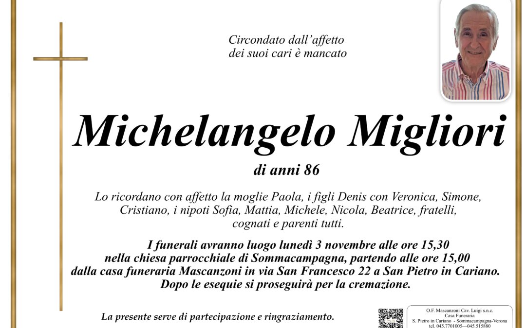 MIGLIORI MICHELANGELO
