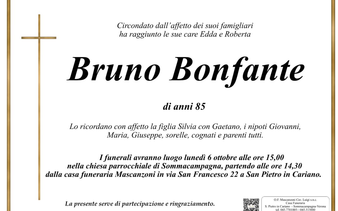 BONFANTE BRUNO