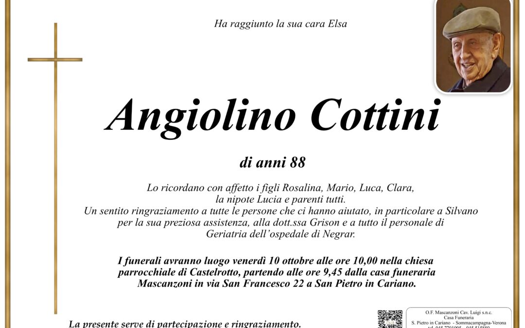 COTTINI ANGIOLINO