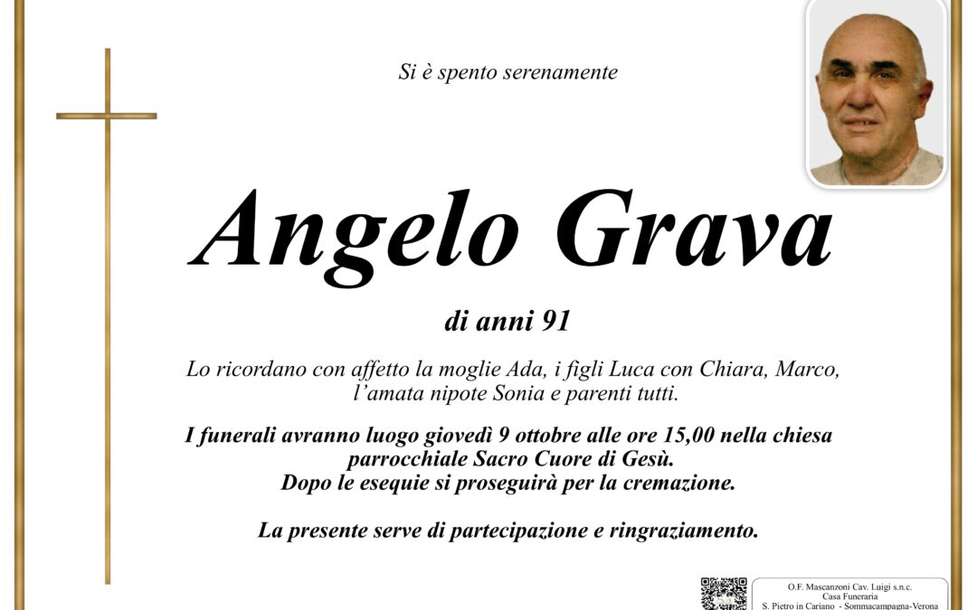 GRAVA ANGELO
