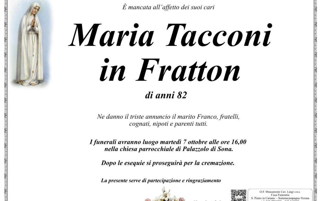 TACCONI MARIA