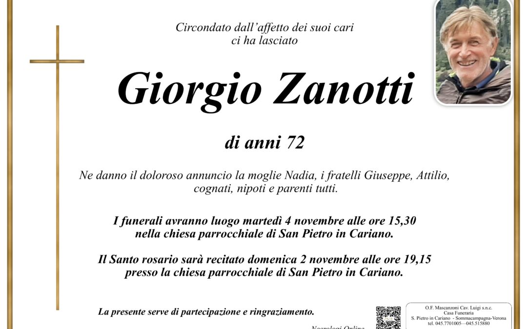 ZANOTTI GIORGIO