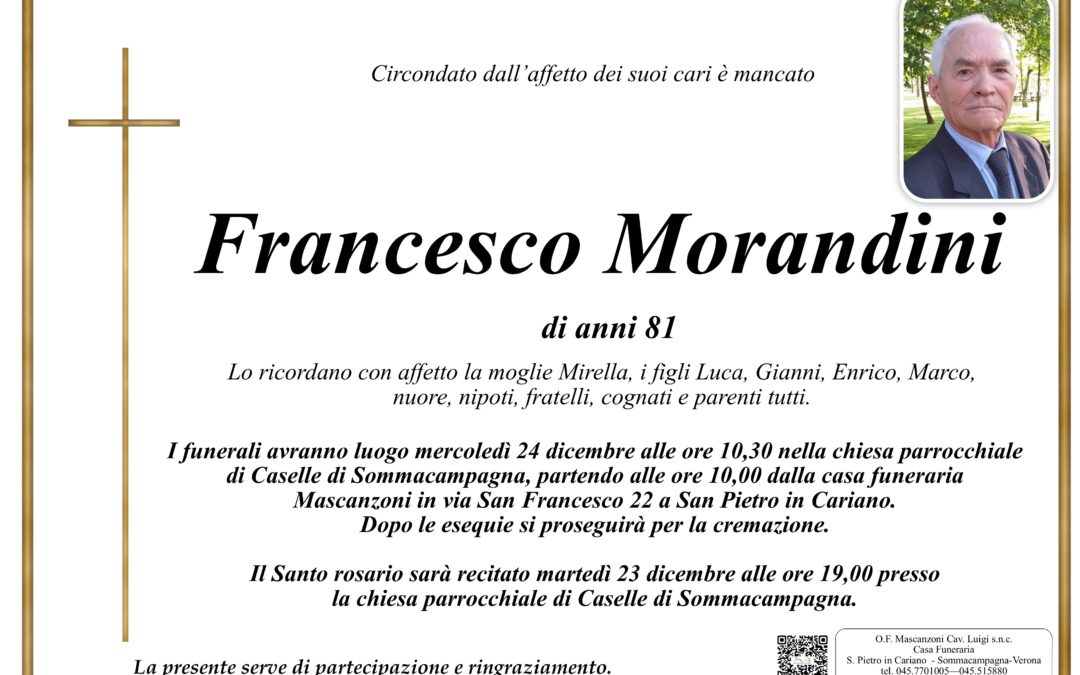 MORANDINI FRANCESCO