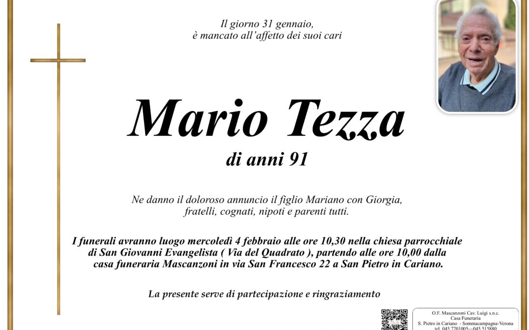 TEZZA MARIO