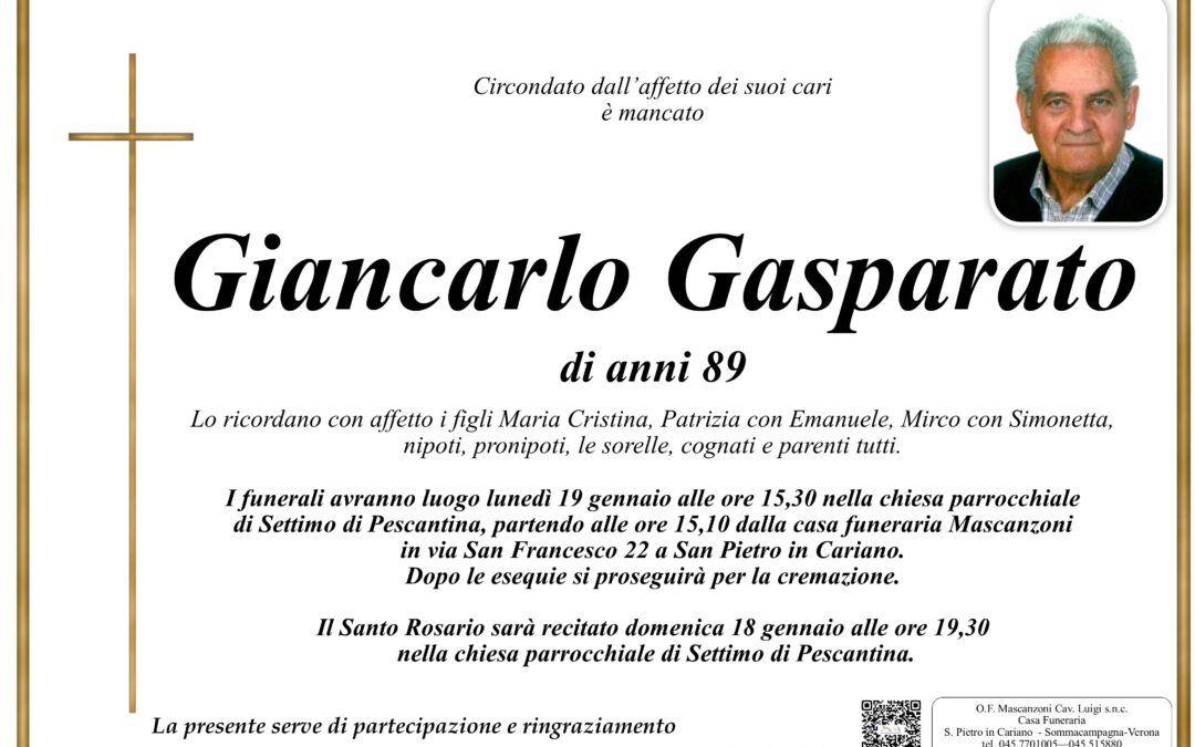 GASPARATO GIANCARLO