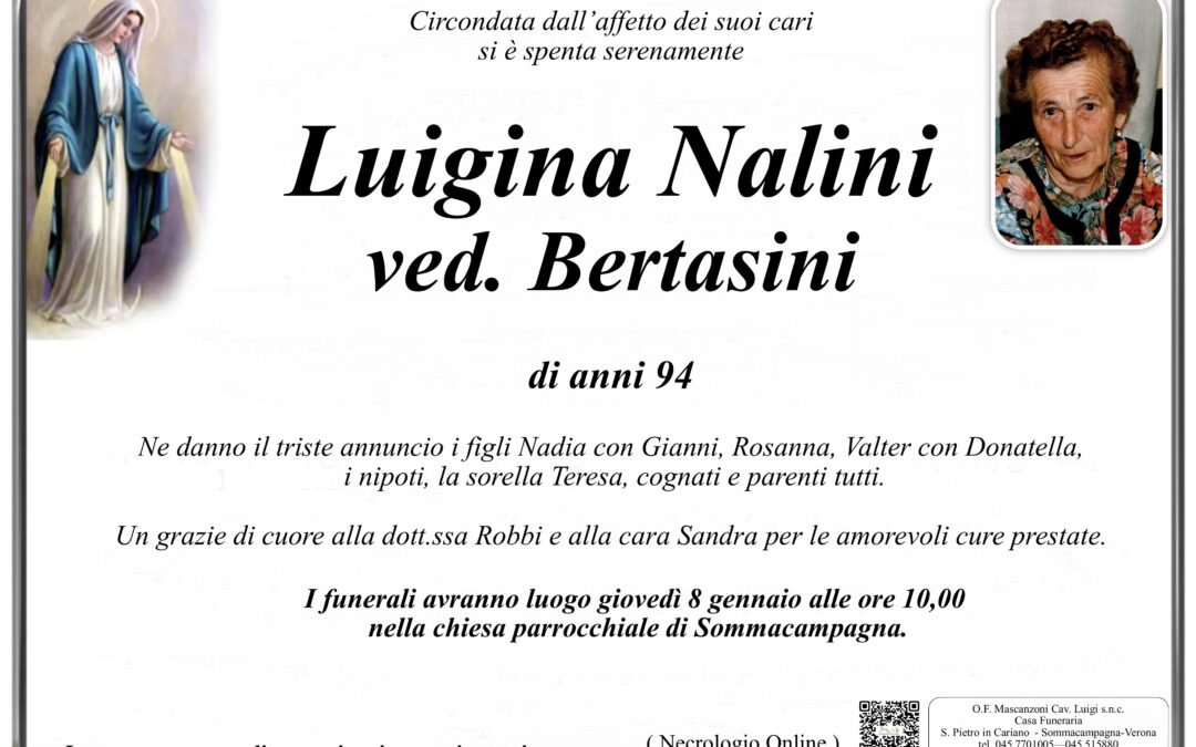 LUIGINA NALINI VED. BERTASINI