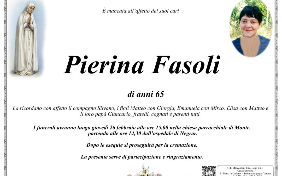 FASOLI PIERINA