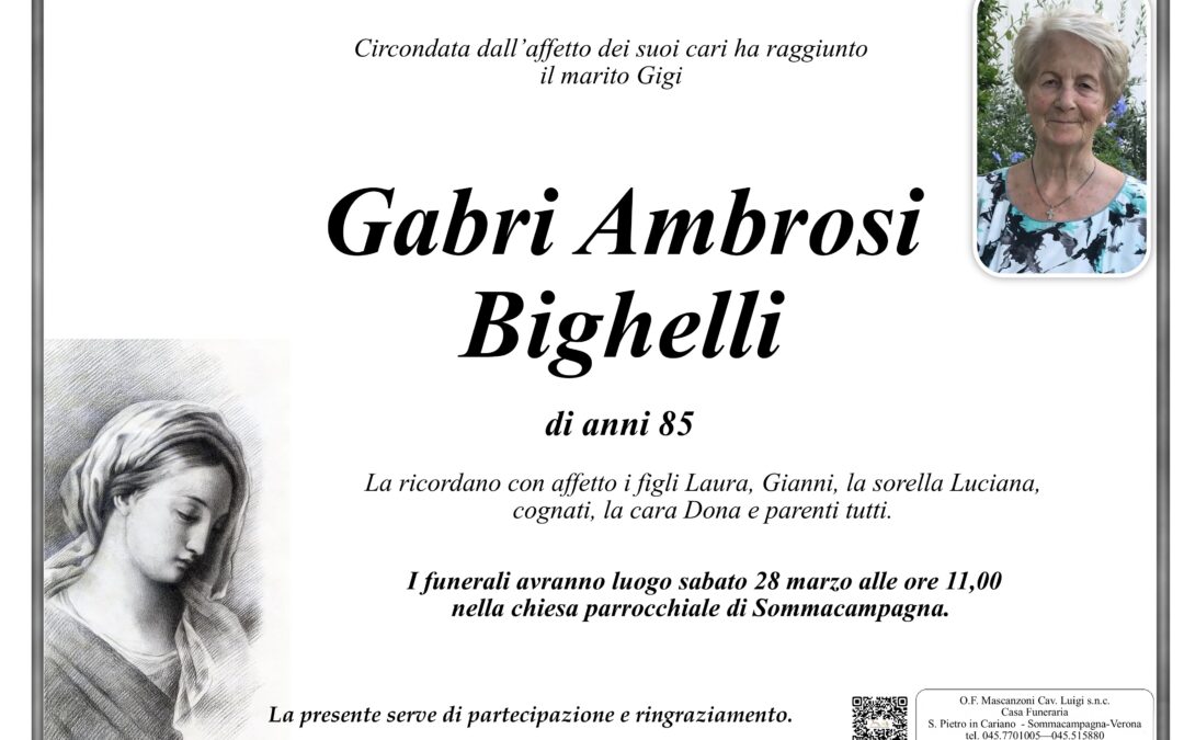 AMBROSI GABRI BIGHELLI