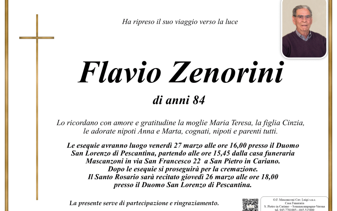 ZENORINI FLAVIO