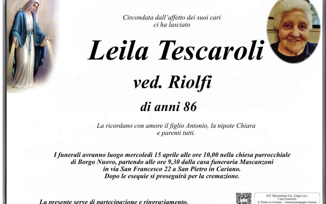 TESCAROLI LEILA